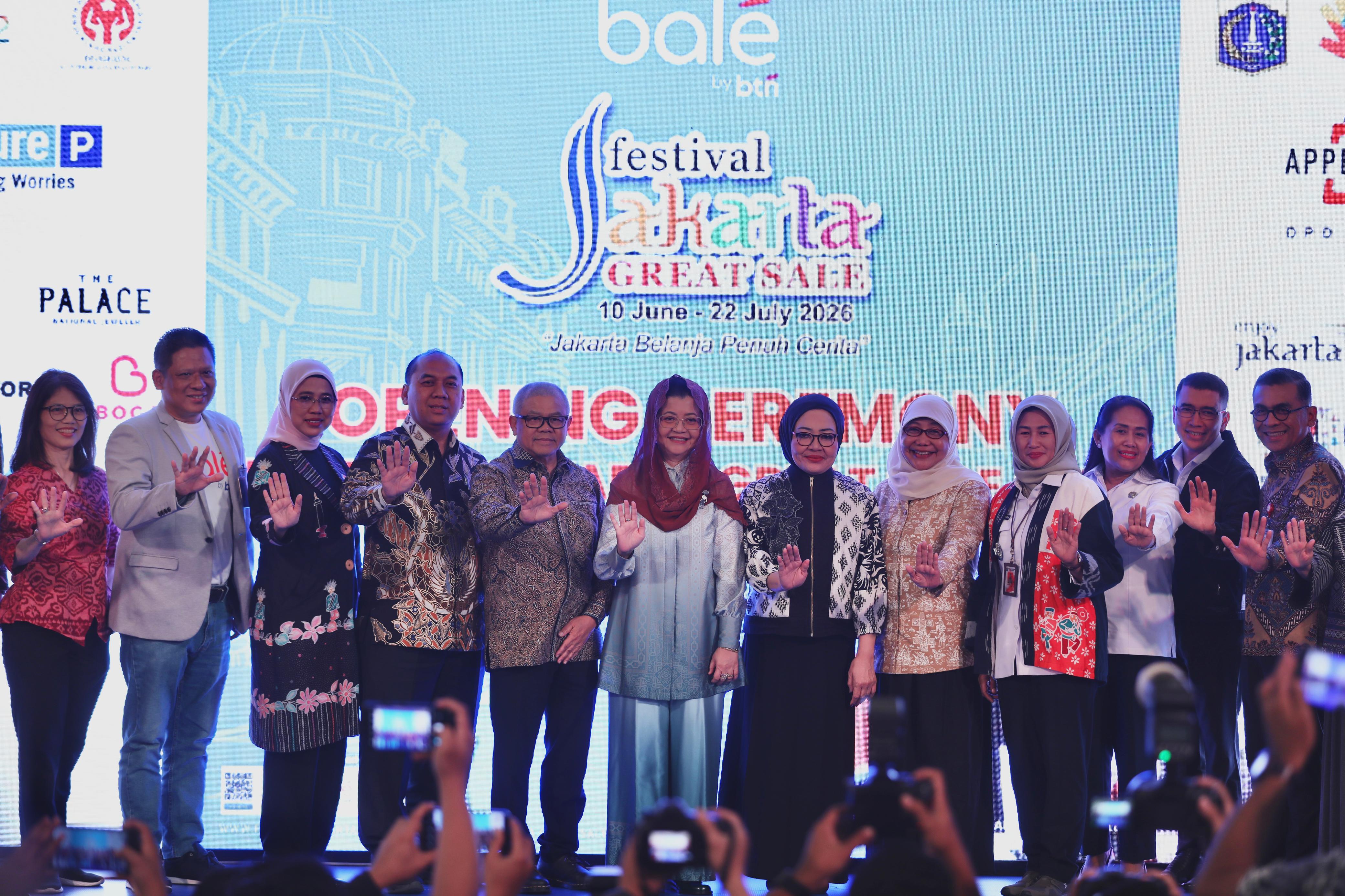 Festival Jakarta Great Sale 2026 Resmi Dibuka, Perkuat Perdagangan dan Perluas Peluang UMKM Jakarta