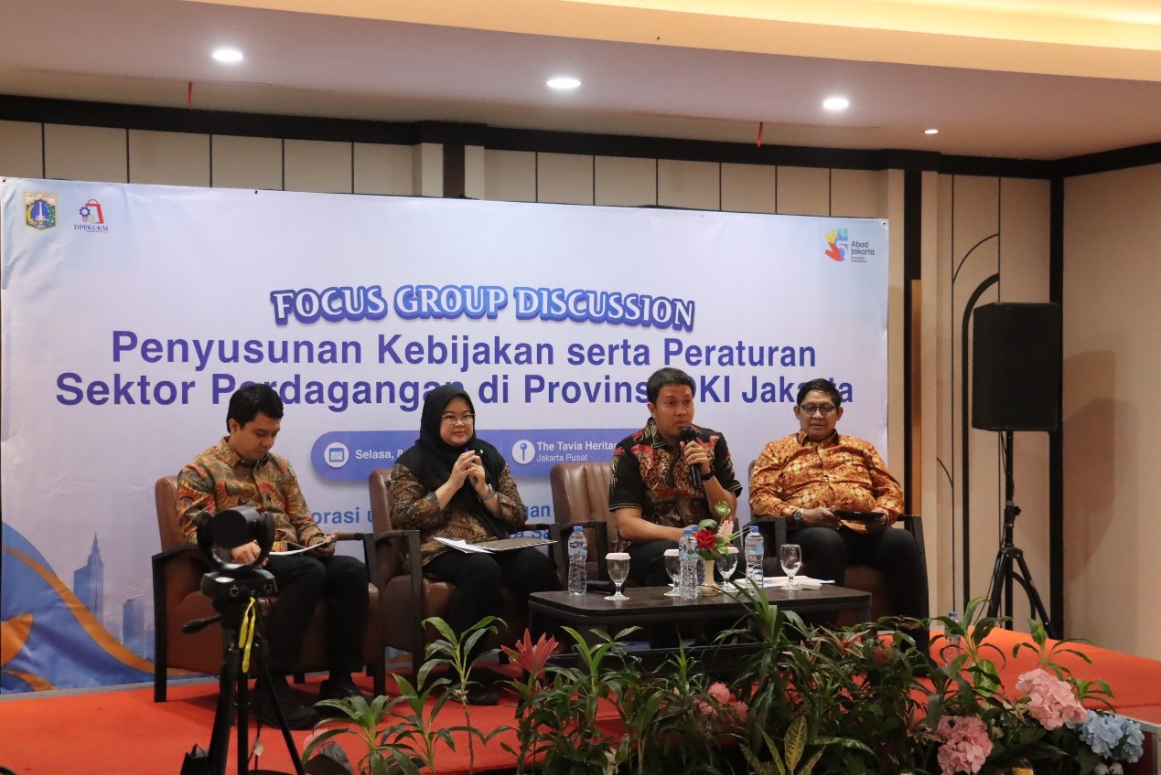 Perkuat Regulasi Perdagangan, Dinas PPKUKM Petakan Kewenangan Khusus Jakarta
