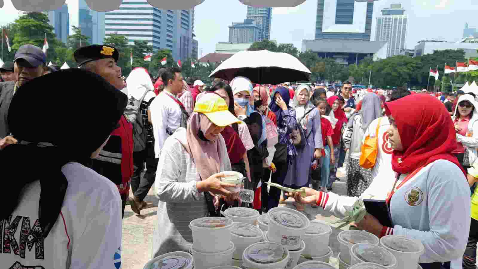 Rayakan HUT RI ke-80, Pemprov DKI Sajikan 300 Ribu Porsi Kuliner Nusantara Gratis di Pesta Rakyat Monas